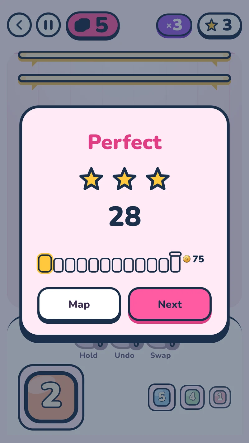 The end of a level