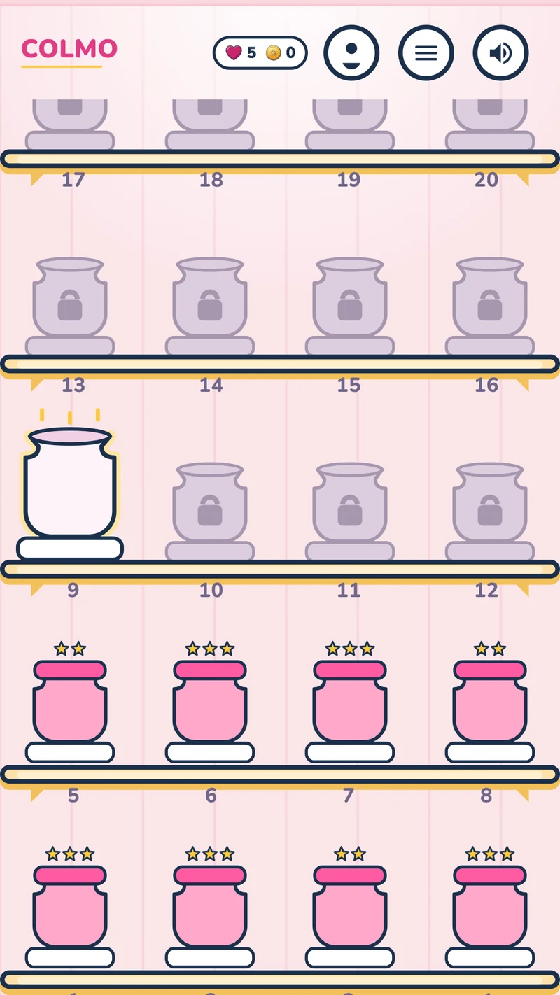 The level map